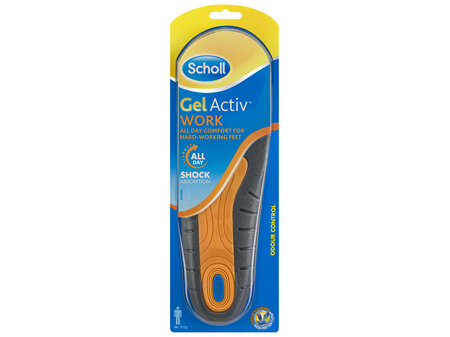 Scholl Gel Activ Work Insoles Men