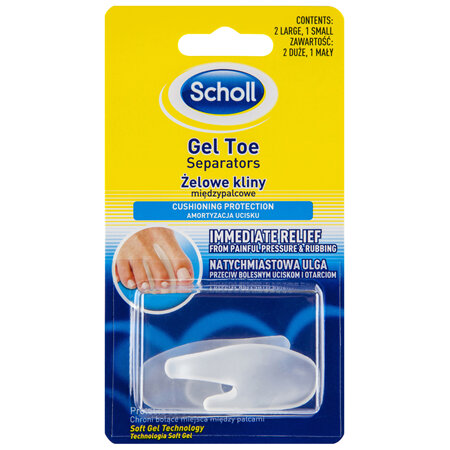 Scholl Gel Toe Separators Pain Relief