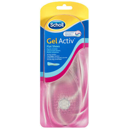 Scholl GelActiv® Female Insoles for Flat Shoes