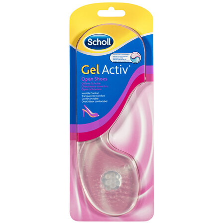 Scholl GelActiv Female Insoles for Open Shoes