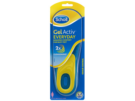 Scholl GelActiv Insole Everyday Women for Comfort and Cushioning