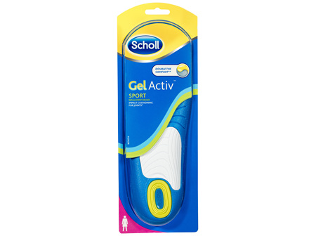 Scholl GelActiv Insole Sport Women for Comfort and Cushioning
