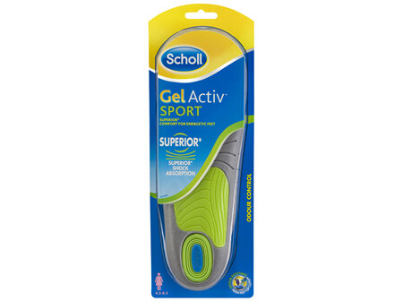Scholl GelActiv Insole Sport Women for Comfort and Cushioning