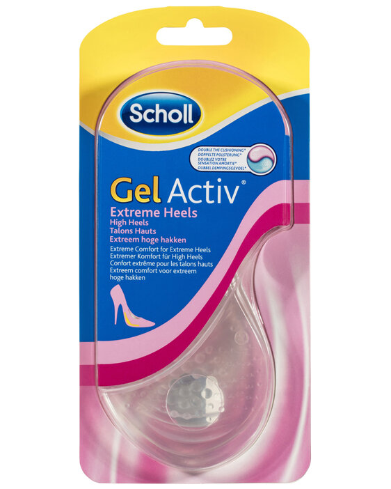 Scholl GelActiv Insoles for Women High Heels Shoe Cushioning  Comfort