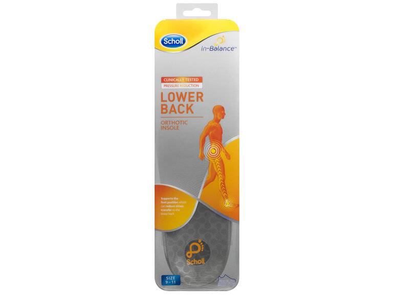 Scholl In-Balance® Lower Back Pain Relief Orthotic Large 9 -11