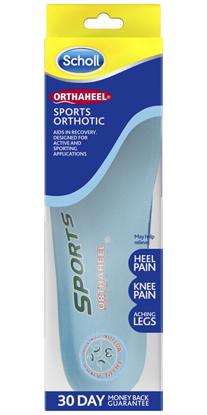 Scholl Orthaheel Sports Orthotic Large