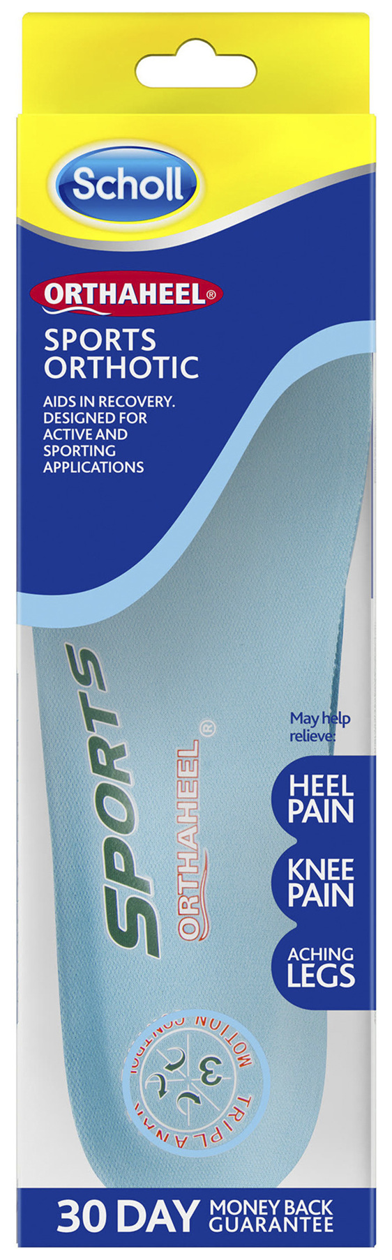 Scholl Orthaheel Sports Orthotic Large