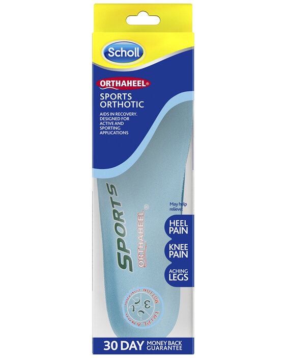 Scholl Orthaheel Sports Orthotic Small