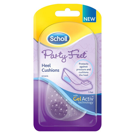 SCHOLL Party Feet Gel Heel Cushions