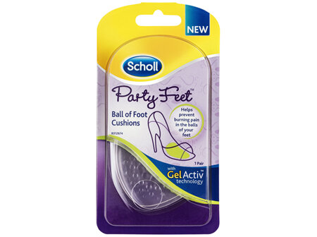 Scholl Party Feet Inserts Ball of Foot Cushion