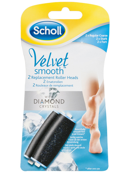 Scholl Velvet Smooth Express Pedi Foot File Regular Refill
