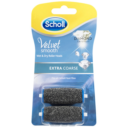 Scholl Velvet Smooth Extra Coarse 2 Pack