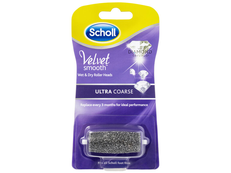 Scholl Velvet Smooth™ Wet & Dry Roller Heads Ultra Coarse