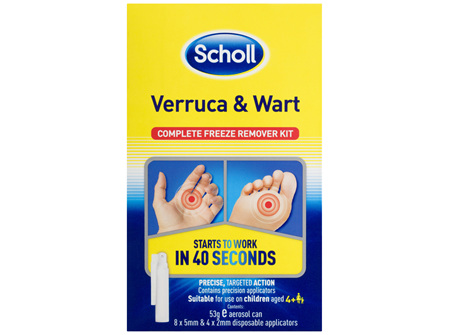 Scholl Verruca and Wart Complete Freeze Remover Kit