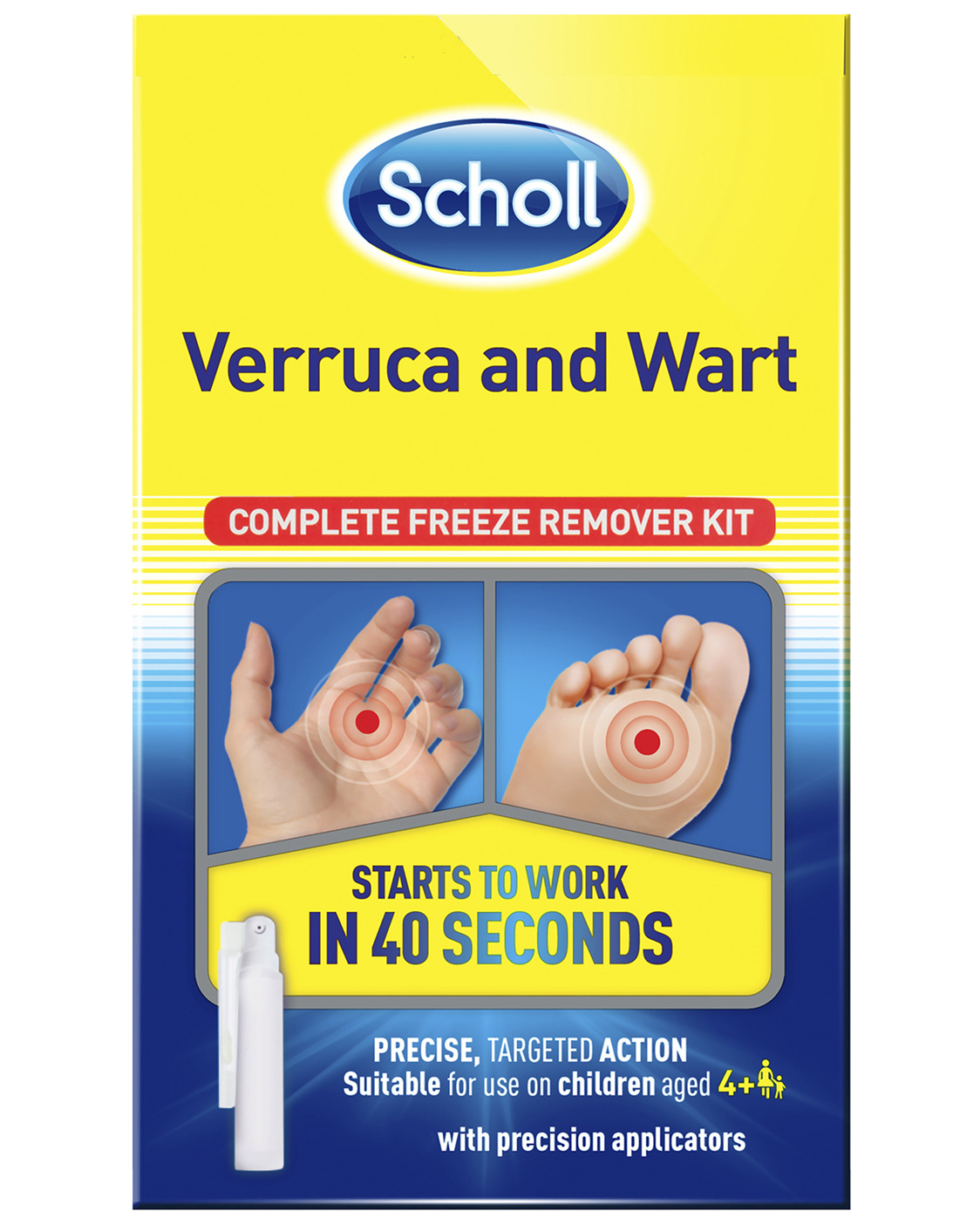Scholl Verruca and Wart Complete Freeze Remover Kit - Ashgrove West ...