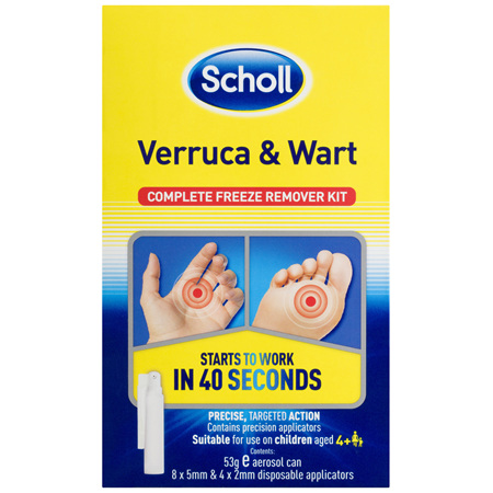 Scholl Verruca and Wart Remover Kit 53g