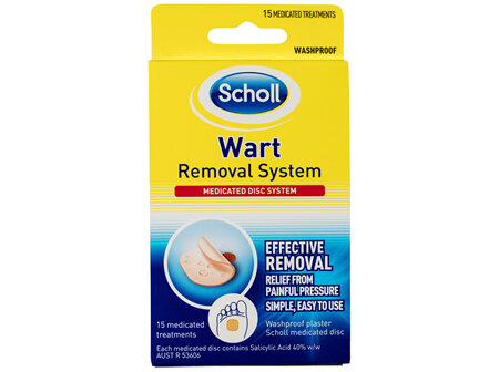 SCHOLL Wart Removal System Washproof