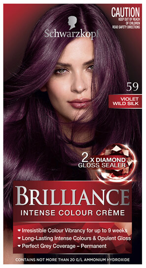 Schwarzkopf Brilliance 59 Violet Wild Silk