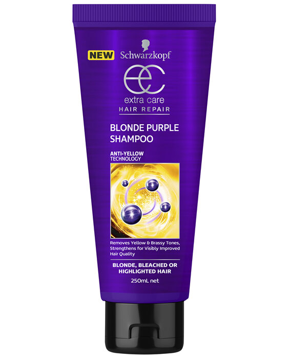 Schwarzkopf Extra Care Blonde Purple Shampoo 250mL
