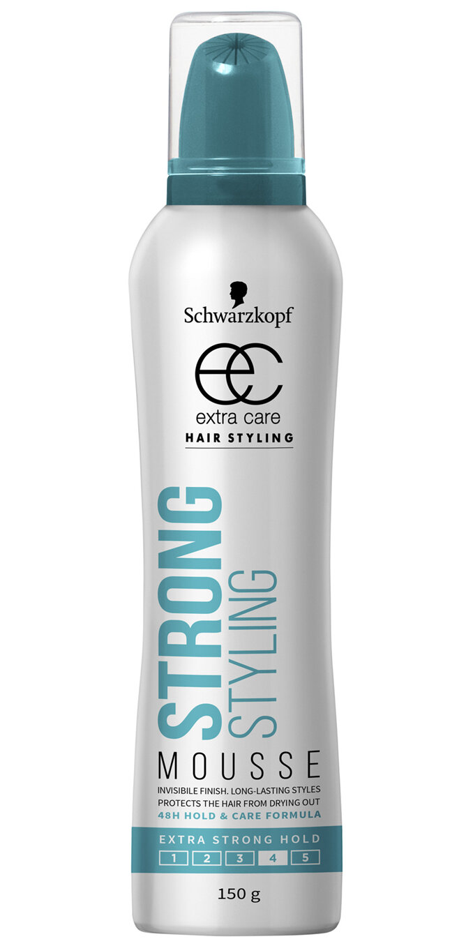 Schwarzkopf Extra Care Strong Styling Mousse 150g