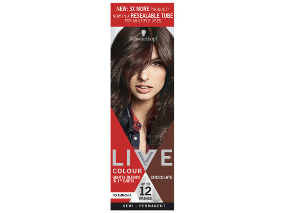 Schwarzkopf Live Colour Chocolate 75mL