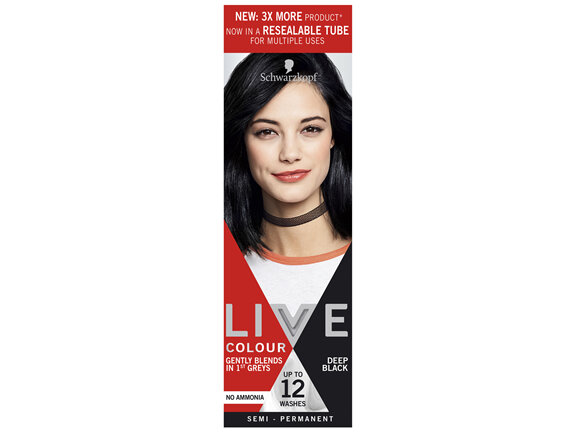 Schwarzkopf Live Colour Deep Black 75mL