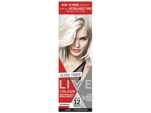 Schwarzkopf Live Colour Silver Toner 75mL