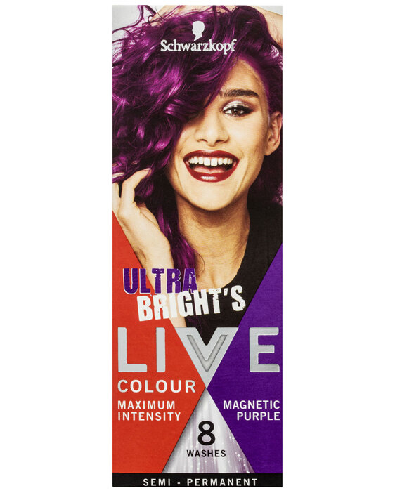 Schwarzkopf Live Colour Ultra Brights Magnetic Purple