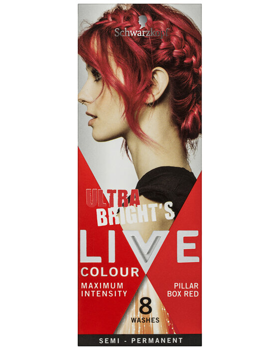 Schwarzkopf Live Colour Ultra Brights Pillar Box Red