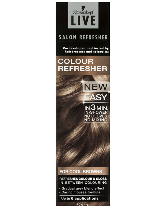 Schwarzkopf Live Salon Colour Refresher For Cool Browns 70g
