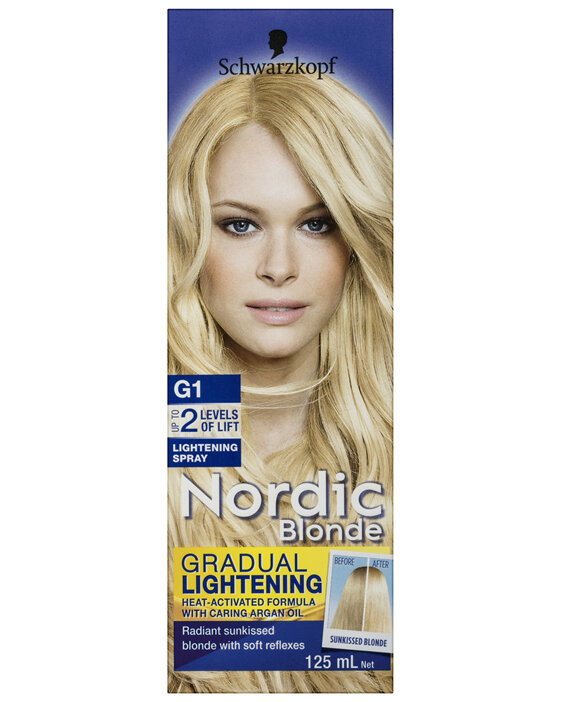 Schwarzkopf Nordic Blonde G1 Lightening Spray 125mL