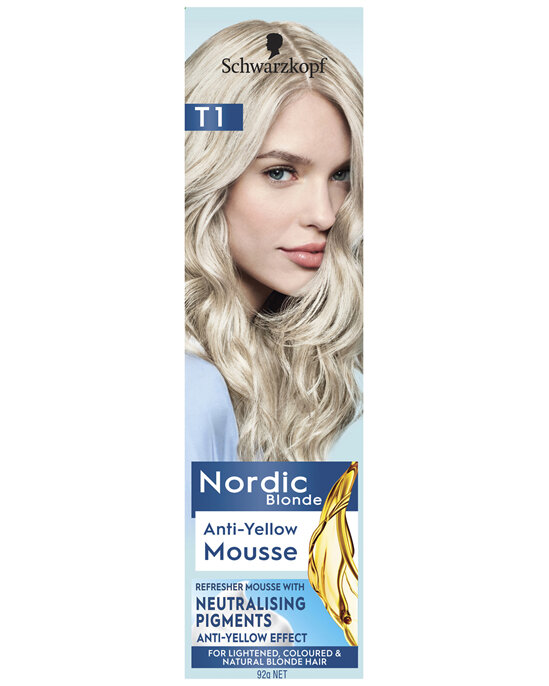 Schwarzkopf Nordic Blonde T1 Anti-Yellow Mousse
