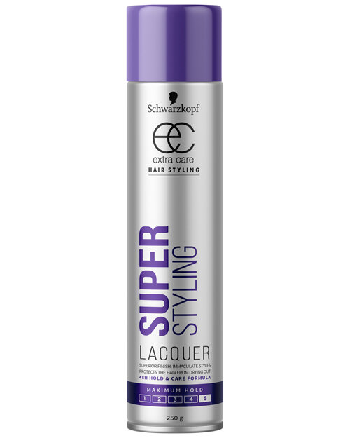 Schwarzkopf Super Styling Lacquer Max Hold 250g