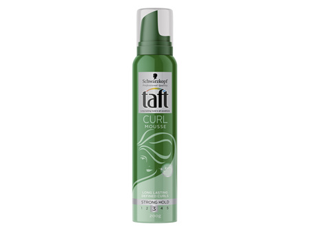 Schwarzkopf Taft Styling Curl Mousse Strong Hold 200g