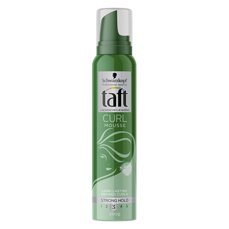 Schwarzkopf Taft Styling Curl Mousse Strong Hold 200g