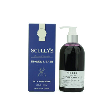 SCULLY Flower of Lavender Shower & Bath Wash 300m