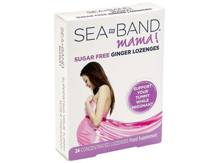 Sea-Band Mama! Anti-Nausea Ginger Lozenge 24's