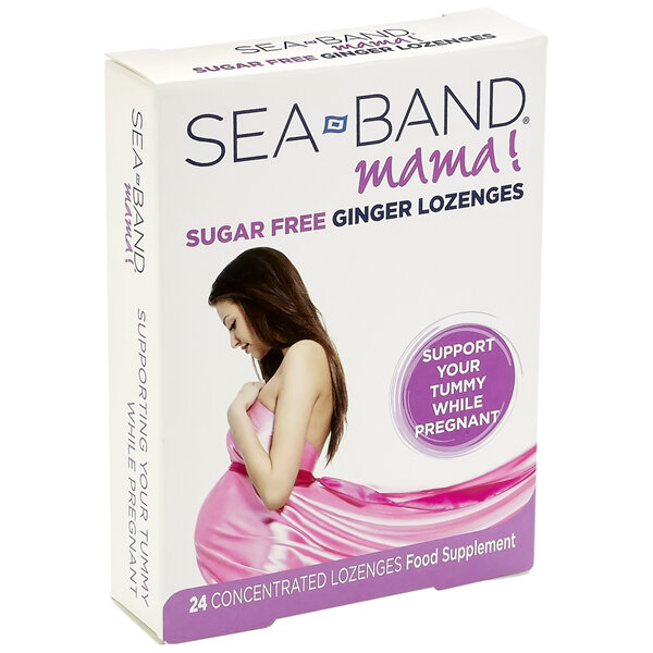 Sea-Band Mama! Anti-Nausea Ginger Lozenge 24's