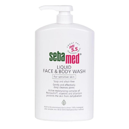 SEBAMED Face & Body Wash 1L