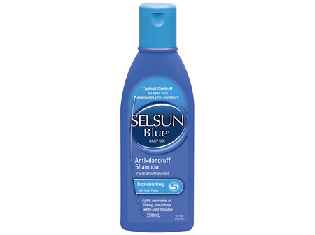 Selsun Blue Replen Anti Dandruff Shampoo 200mL