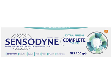 Sensodyne Complete Care Extra Fresh, Sensitive Toothpaste, 100g