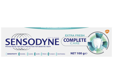 Sensodyne Complete Care Extra Fresh Sensitive Toothpaste 100g