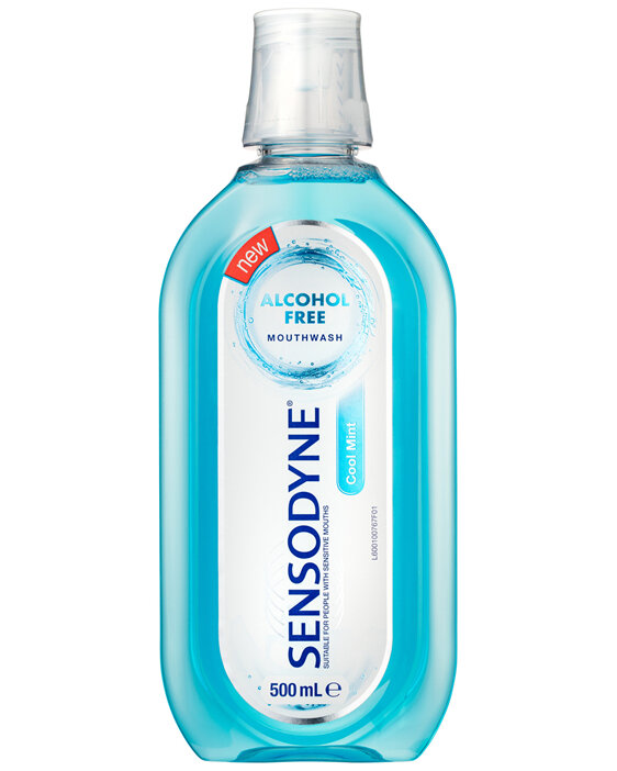 Sensodyne Cool Mint Gentle Mouthwash 500 mL