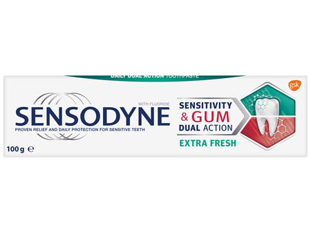 Sensodyne Sensitivity & Gum Extra Fresh, Sensitive Toothpaste, 100g
