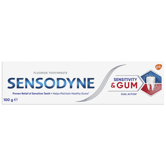 Sensodyne Sensitivity & Gum, Sensitive Toothpaste, 100g