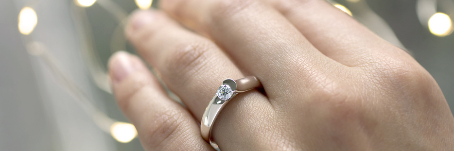 Shop all Inspired Jewellery contemporary diamond engagement rings