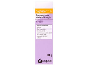 Sigmacort Cream 1% x 30g
