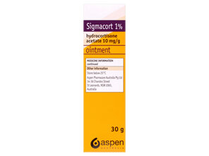 Sigmacort Ointment 1% x 30g