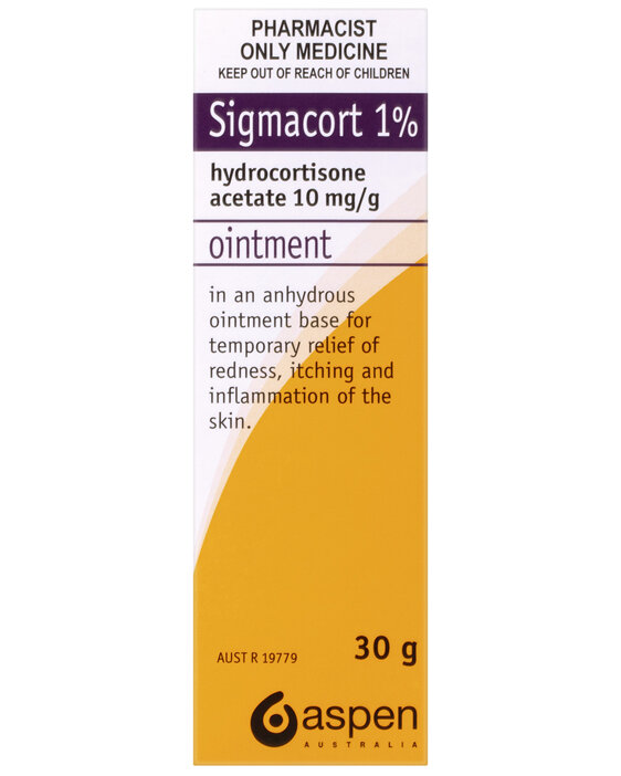 Sigmacort Ointment 1% x 30g
