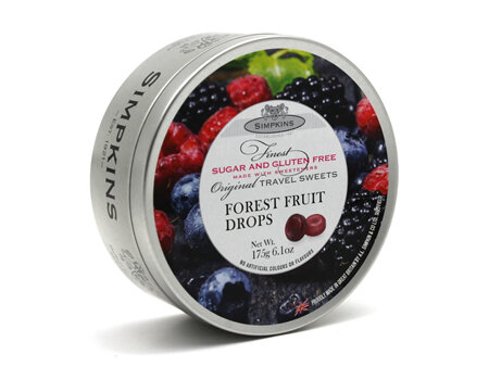 Simpkins Sugar Free and Gluten Free Forest Fruit Drops